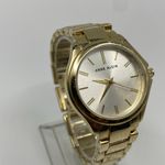 Anne Klein Gold Tone Stainless Steel Watch Working New Battery Photo 5