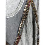 Free People  sequin embellished blue tunic‎ Photo 3