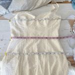 Reformation  Canice Ivory Lace Midi Dress Size US 6 Bridal Wedding Shower Photo 11