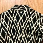 Tucker Black White Diamond Stripe Mini Sweater Dress Womens Small Photo 8