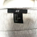 H & M grey boat neck high low long sleeve top Photo 5