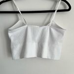 Love Charm Lover charm White Ribbed Crop Top Photo 6