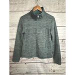 Kuhl Women's Ascendyr 1/4 Zip Pockets Soft Fleece Green Mottled Sweater XS Photo 3