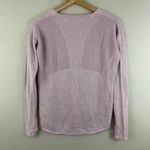 Lululemon Pink Heathered Petals Still Movement Sweater Photo 8