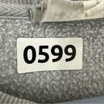 Hippie Rose  Long Sleeve Pullover Crewneck Sweatshirt Large Gray Photo 8