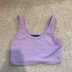 Signature 8 Purple Crop Tank Photo 0