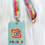 Gumball lanyard with Id/ card holder Blue Photo 1