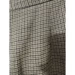 LL Bean Women's Wool Blend Houndstooth Trousers Pants Size 6 Regular Tan Brown Photo 1