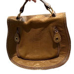 Rebecca Minkoff  Vanity Saddle faux snakeskin purse Photo 0