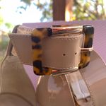 Felipe Rivera Leather Nude ankle strap heels size 8 Photo 7