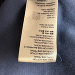 Anthropologie  V Neck Eyelet Lace Mini Dress Ruffle Sleeves Blue Medium Cotton Photo 8