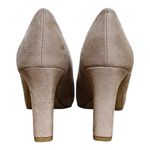 Kelly & Katie Blush Faux Suede Peep Toe Pumps Women’s Size 6 Photo 4