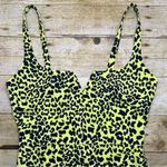 Likely NWT Constance Neon Yellow Leopard Print Bodycon Dress Photo 5