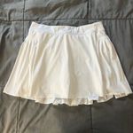 Athleta  Advantage White Pleated Tennis Active Mini Skort  Photo 3