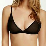 joe's jeans Joe’s Jeans Mesh Sheer Bralette Black Photo 0