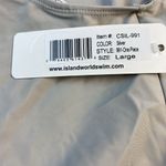 Antiqua‎ Swim NWT Size Large One Piece Stretch Deep V Beach Pool Travel Swimsuit Photo 4