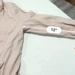 CAbi Blush Pink Petal Ruffle Blazer Jacket size 10 Photo 5