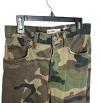 RE/DONE REDONE Jeans Womens 27 x 27 Stove Pipe High Rise Straight 70's Camo Raw Hem USA Photo 3