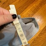 For Love & Lemons Women’s Size XS Gray Ribbed Crisscross Spaghetti Bra Bralette Photo 6