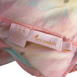 Verandah Scarf Panel Drape‎ Top Dress Size S Resortwear Relaxed Fit BOHO Chic Pink Photo 5