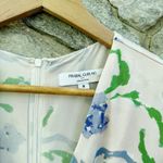 Prabal Gurung  Brushstroke Floral Twist Midi Dress Photo 8