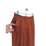 Vintage 1970s Sir for Her Academia Retro Pencil Skirt XS Rust Brown Old Money Photo 4