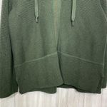 J.Jill  Wool Blend Zip Up Hooded Sweater Cardigan size Medium Petite MP Photo 4