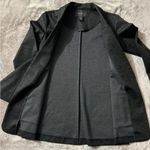 Christianâ Siriano Womens Animal Print Open Blazer Jacket Size Small Black Photo 1