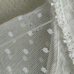 Alexis  Elize‎ White Lace Midi Dress Long Sleeve Size Medium Bridal Photo 11