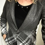 Yoana Baraschi  plaid blazer Size 8 Photo 0