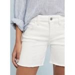 Pilcro and the Letterpress Pilcro and thr Letterpress white high rise slim shorts Photo 0