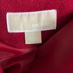 Michael Kors  Asymmetric Belted Wrap Coat in Red, Size XL EXCELLENT! Photo 9