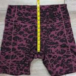 Nicole Miller  Sport Biker Shorts | Leopard Print High-Waisted Spandex Shorts Photo 5