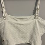 Buffbunny Scarab Jacquard White Crop Top Size L Size L Photo 2