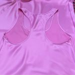 Victoria's Secret  Collection long satin slip dress pink rose M Photo 4