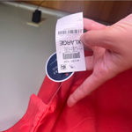 Karen Scott NWT Peach Orange Scoop Neck Short Sleeve T-Shirt XL Moisture Wicking Photo 4