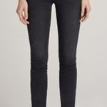 3x1 Denim Black High Rise Skinny Jeans 25 Photo 0