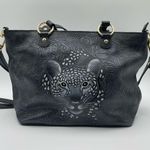Anuschka Tooled Leather Crossbody Bag Adjustable Strap Cleopatra's Leopard Tote Photo 1