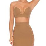 Oh Polly  STRAPPY CUT OUT CHAIN TWO PIECE  SET Sz 6 Photo 0