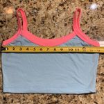 American Apparel Los Angeles Apparel crop top spaghetti strap shirt summer coastal basic gym Photo 2