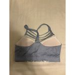 prAna  Sports Bra Women Cage Reistling Yoga Blue Small Photo 2
