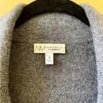 Neiman Marcus NM Gray Cashmere Sweater Blazer Jacket Size Small Photo 4