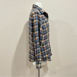 Woolrich  Bluebell Flannel Plaid Shirt Size Medium Photo 7