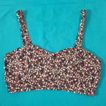 Full Tilt floral caged back fashion bralette Photo 0