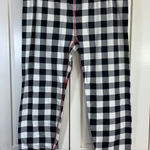 Hanna Andersson Organic Cotton Buffalo Plaid Pajama Pants XXL 2X Comfy Cabincore Black Photo 0