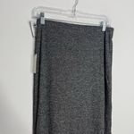 Babaton NWT Aritzia Rico Skirt Marled Gray Long Side Slits Size Medium Photo 1
