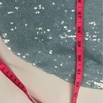 The Frankie Shop NWT Gloria Sequin Dress Blue Size Photo 13