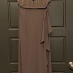 BCBGMAXAZRIA Tan Formal/ Prom Dress Photo 1