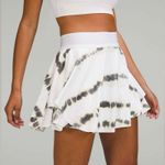 Lululemon NEW!! Court Rival High-Rise Skirt Long Transverse Yellow Multi Sz10 Photo 0