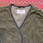 Rei Co-op REI COOPERATIVE ARMY GREEN QUILTED SNAP BUTTON JACKET Photo 2